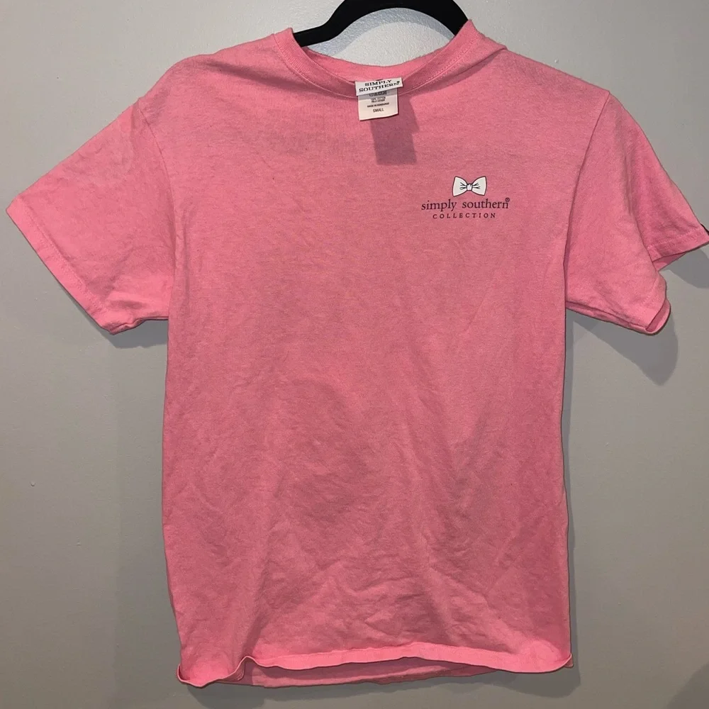 Simply Southern Shirt, Women’s Small Pink Shirt - Picture 2 of 3